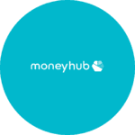 Moneyhub logo - one of RH&Co's fintech copywriting clients