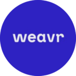 Weavr logo - one of RH&Co's tech copywriting clients